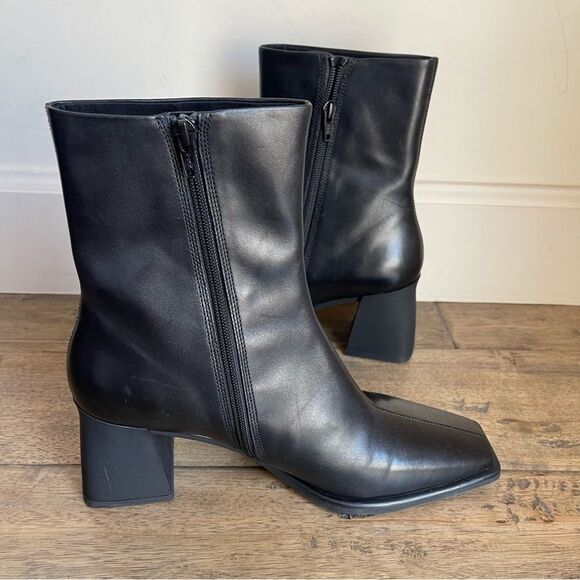 LIKE NEW Vagabond Hedda Black Heeled Boots size 40 / 10 - Picture 8 of 11